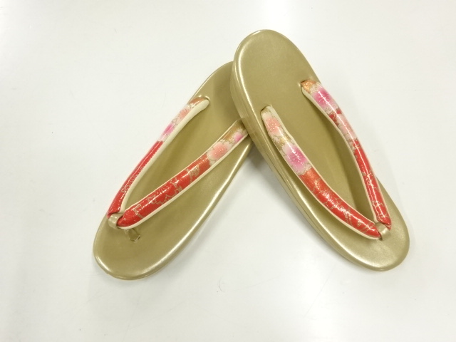 JAPANESE KIMONO / JAPANESE-STYLE ZORI (SIZE LL)